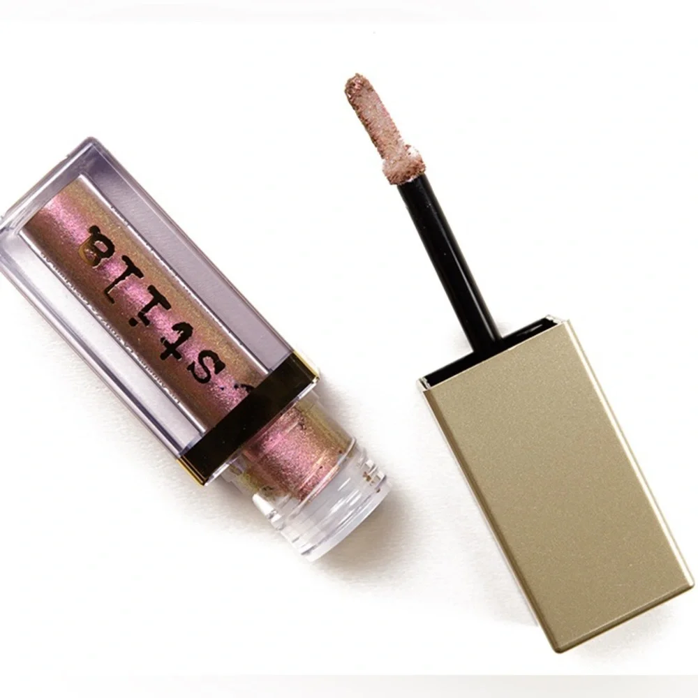 Stila Glitter Glow Liquid Eyeshadow Rockin' Rose Metallic Pink Sparkle NIB